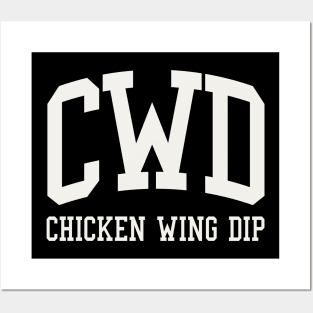 Buffalo Chicken Wing Dip CWD Tailgate Food Posters and Art